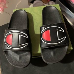 Black champion slides